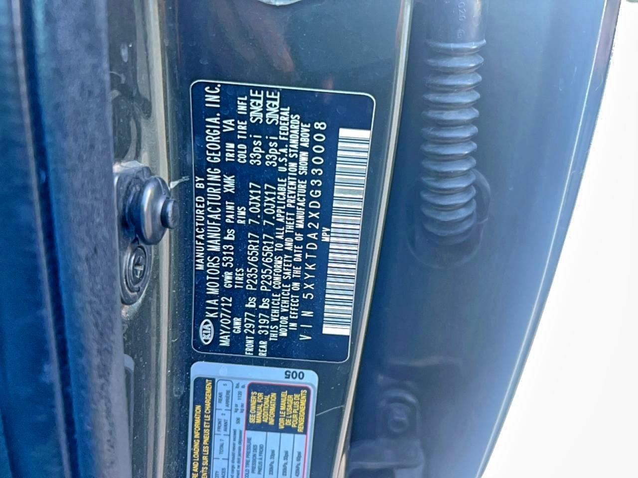 2013 KIA SORENTO