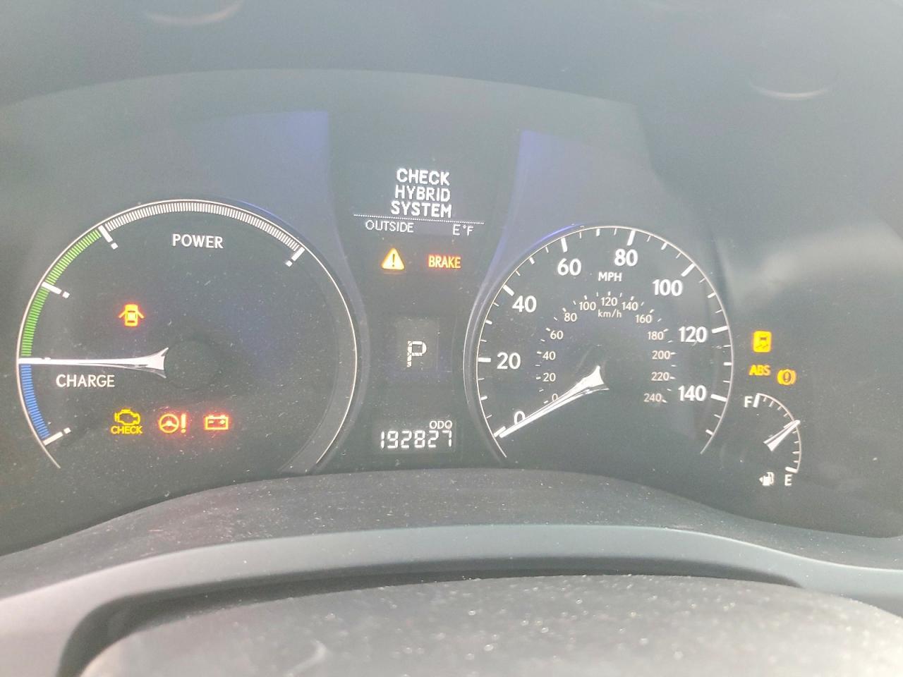 2010 LEXUS RX 450H