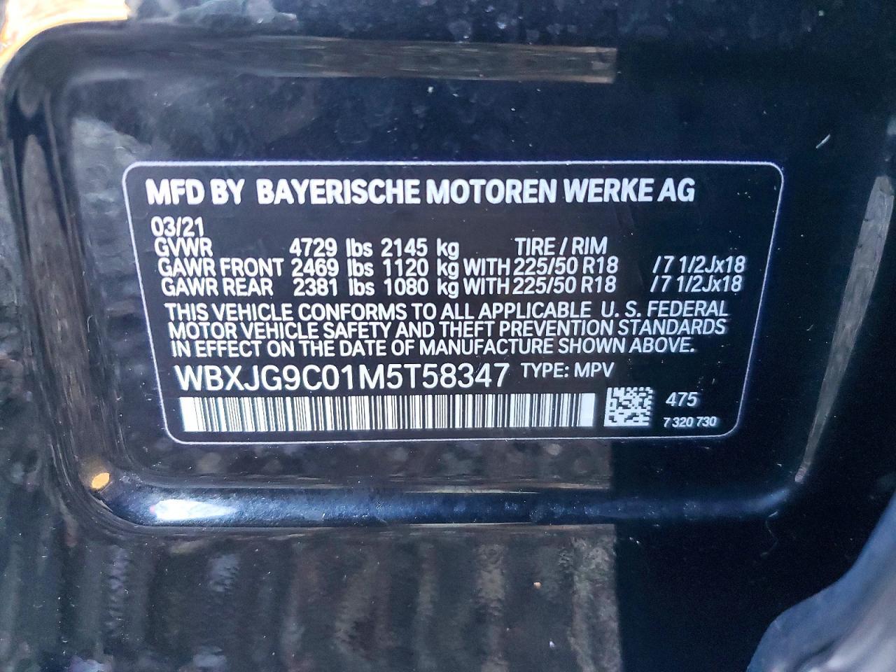 2021 BMW X1