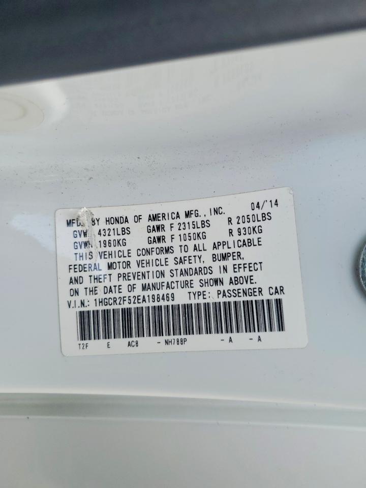 2014 HONDA ACCORD