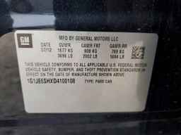 2013 CHEVROLET SONIC