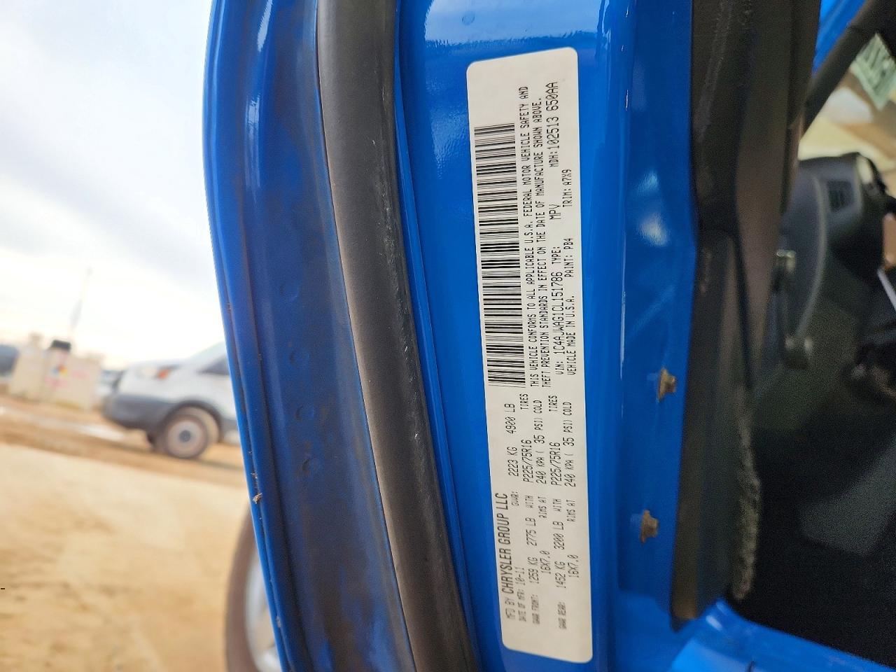 2012 JEEP WRANGLER