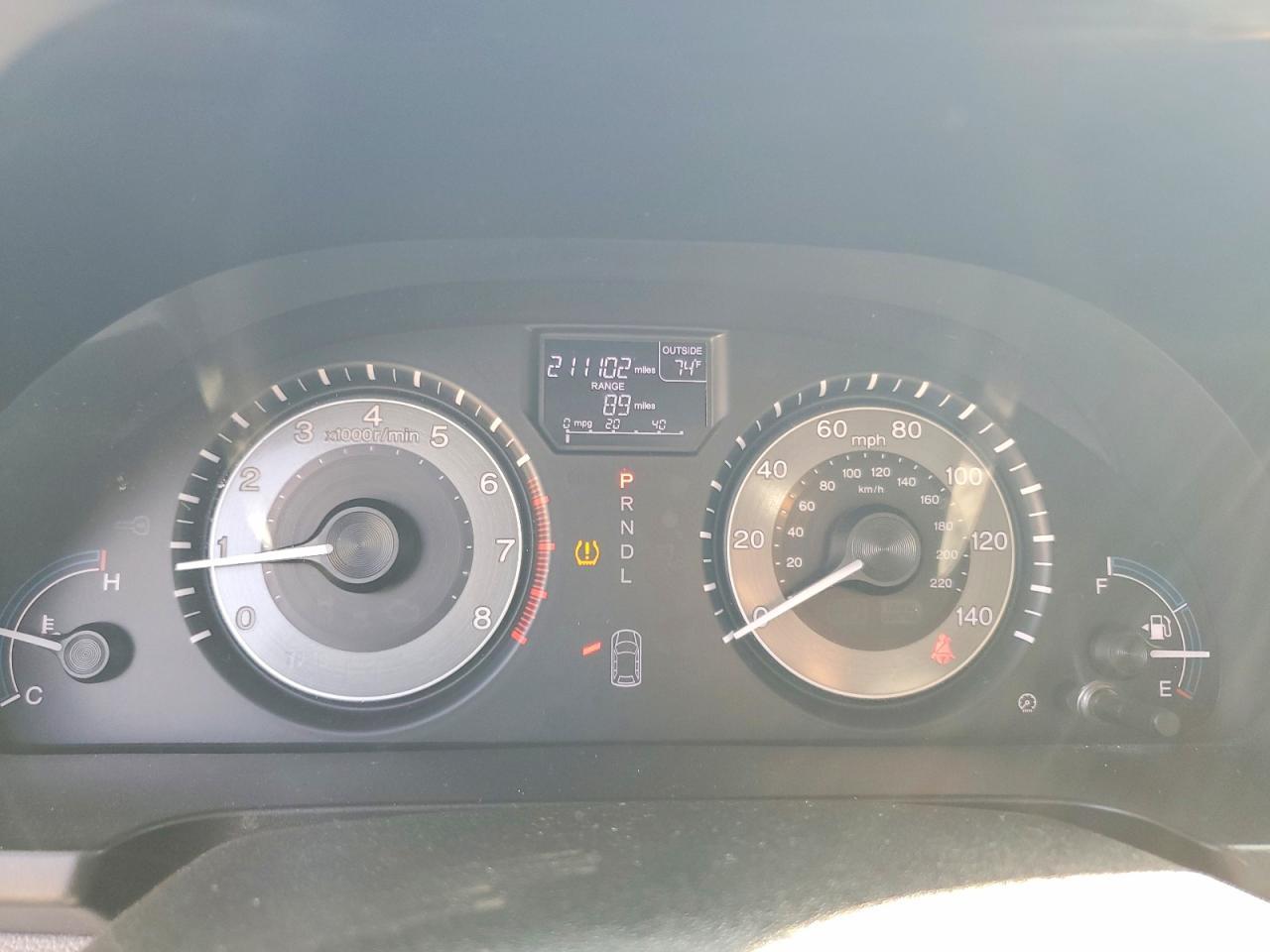 2012 HONDA ODYSSEY