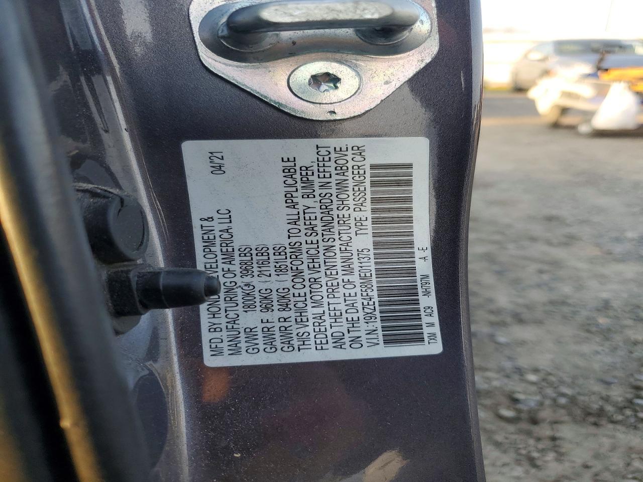 2021 HONDA Insight