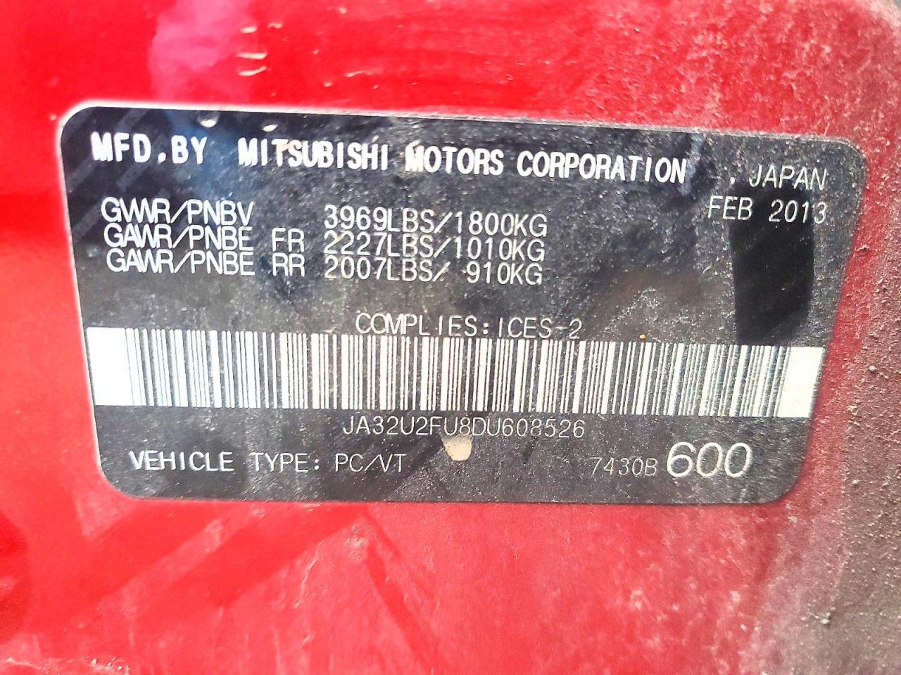 2013 MITSUBISHI LANCER