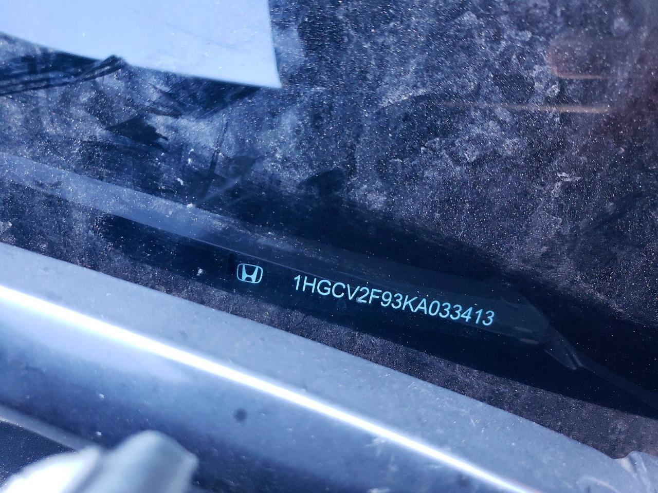 2019 HONDA ACCORD