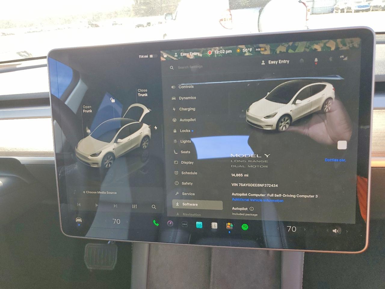 2022 TESLA MODEL Y