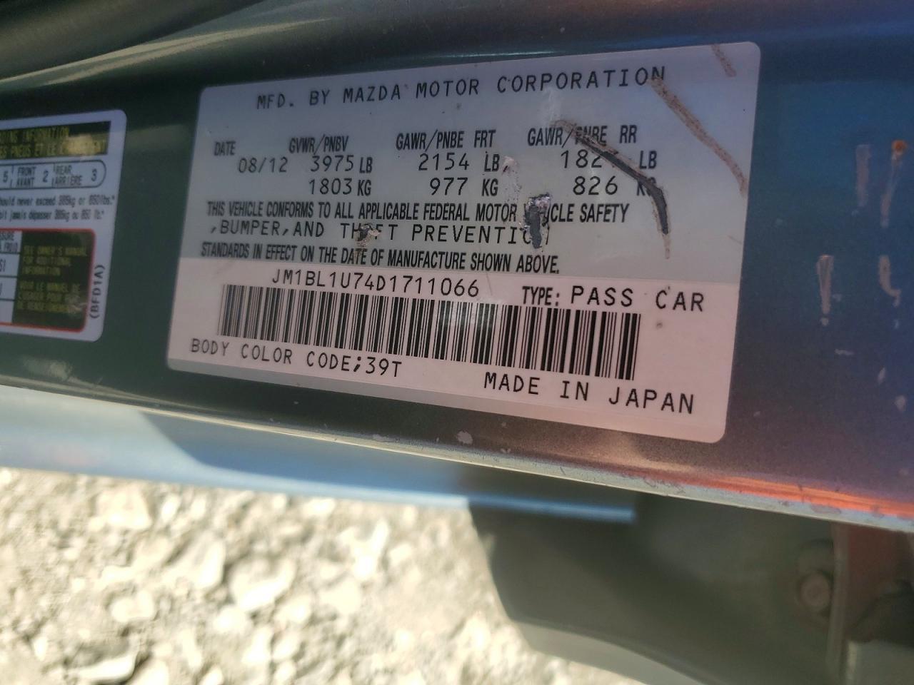 2013 MAZDA 3