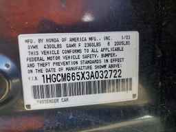 2003 HONDA ACCORD