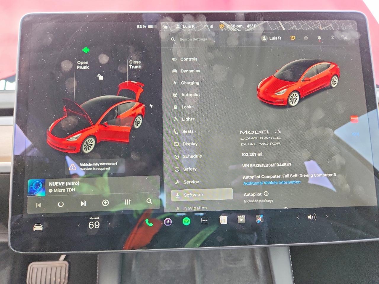 2021 TESLA MODEL 3