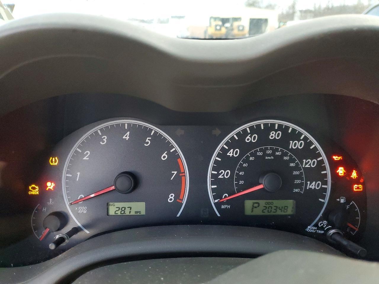 2009 TOYOTA COROLLA
