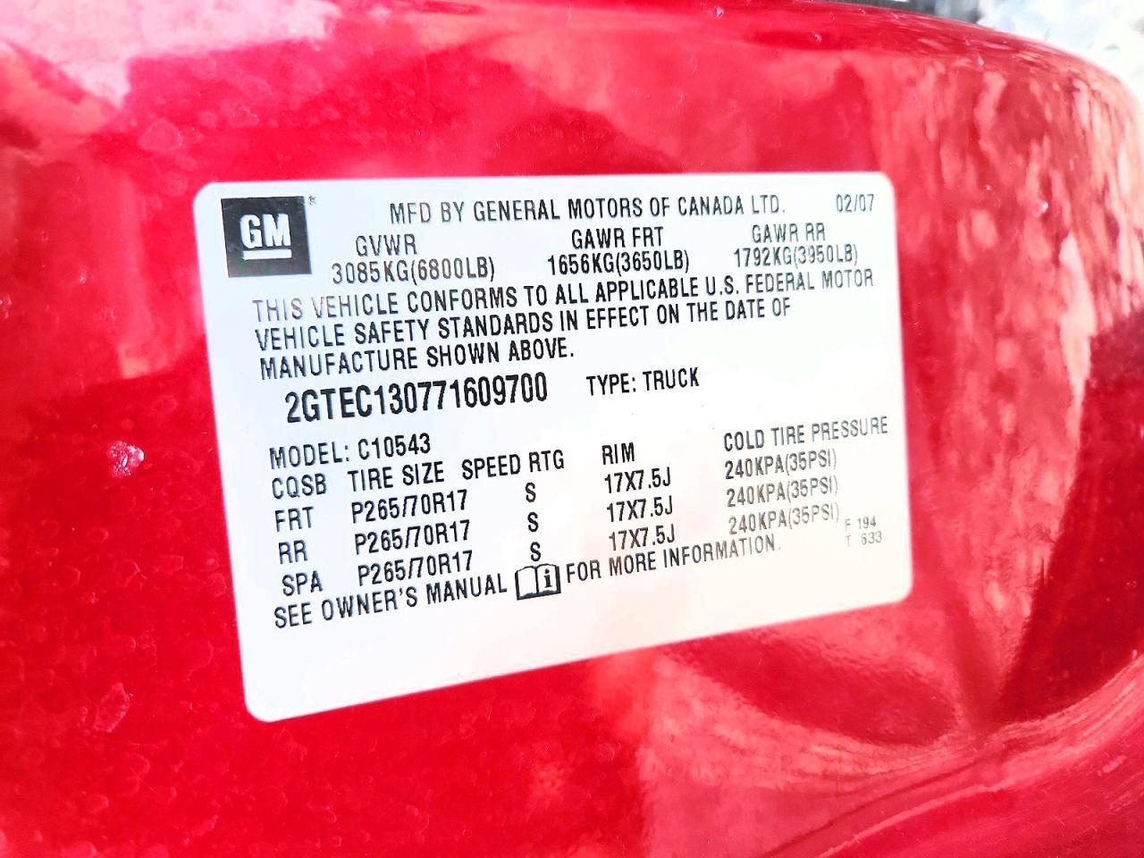 2007 GMC Sierra
