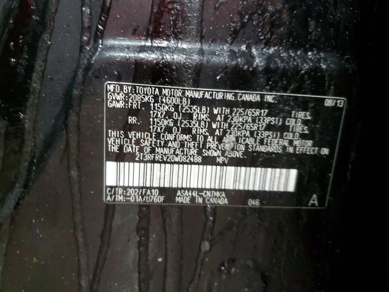 2013 TOYOTA RAV4