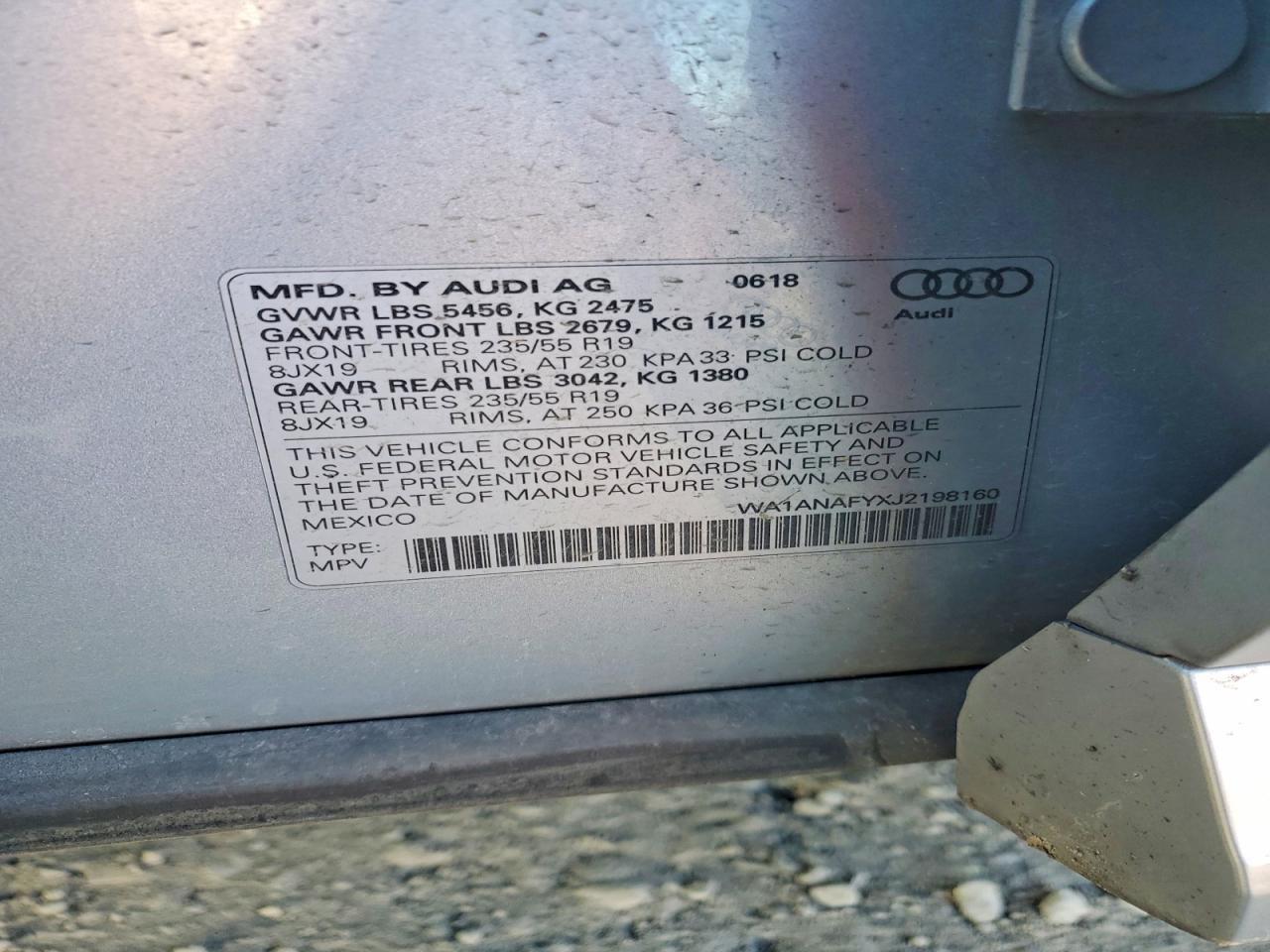 2018 AUDI Q5