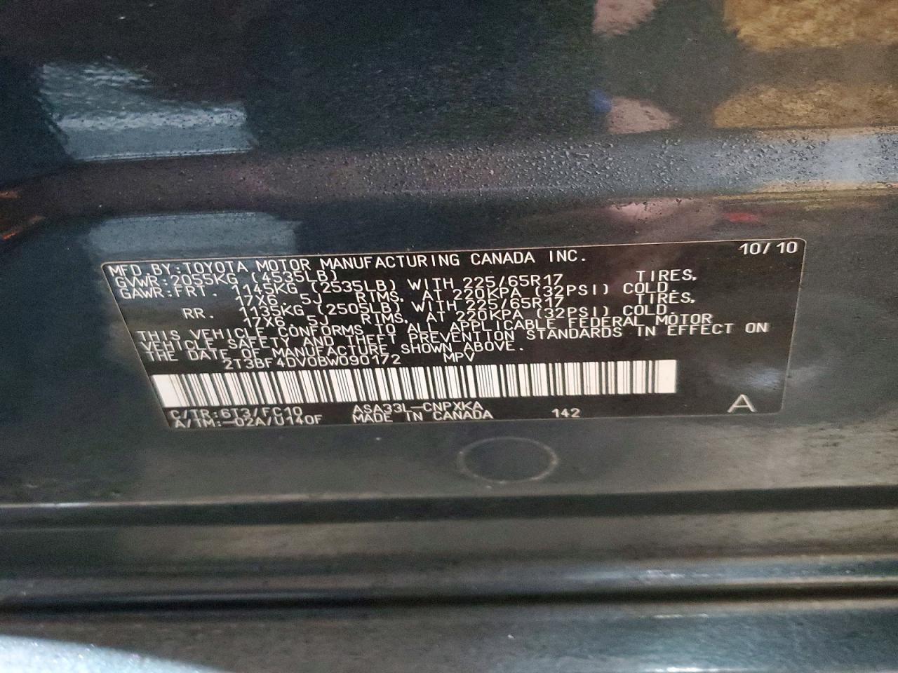 2011 TOYOTA RAV4