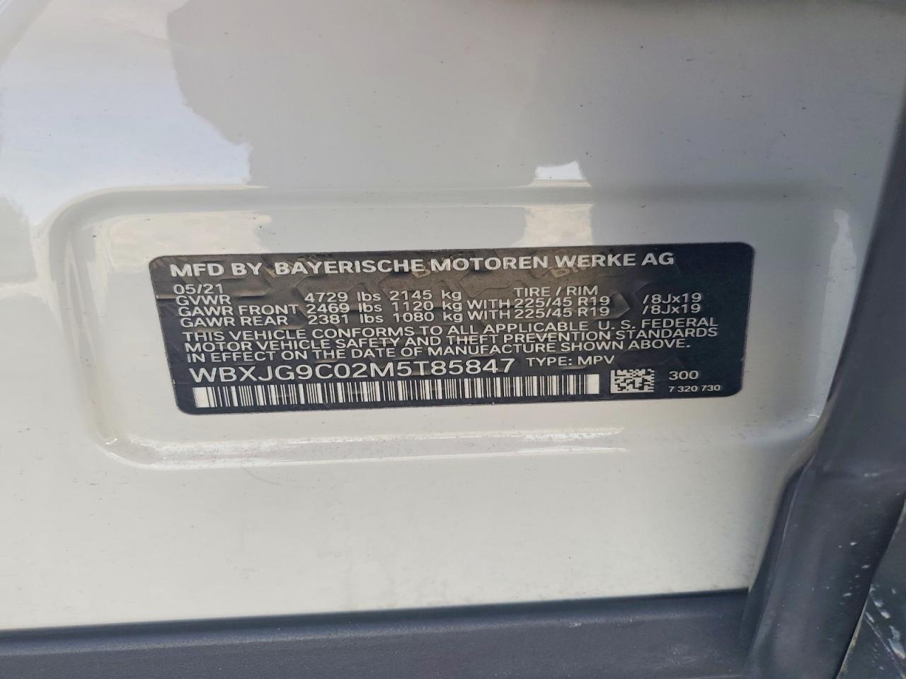 2021 BMW X1