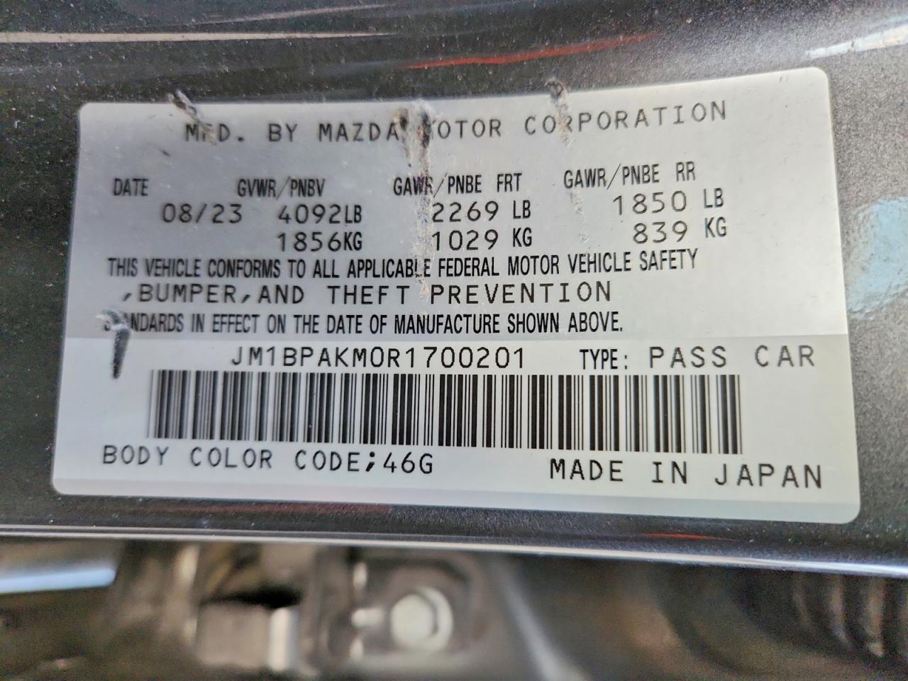 2024 MAZDA 3