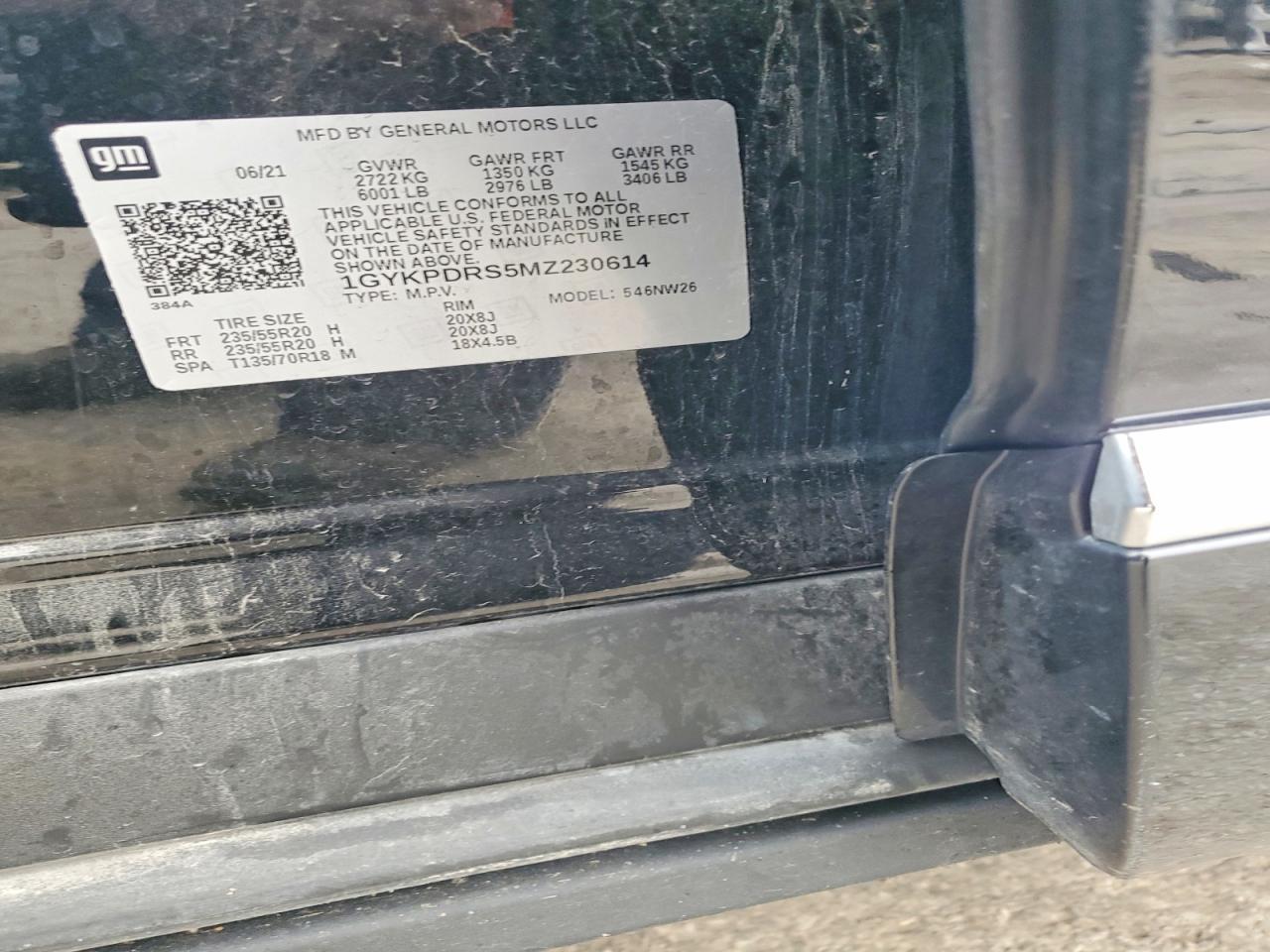 2021 CADILLAC XT6