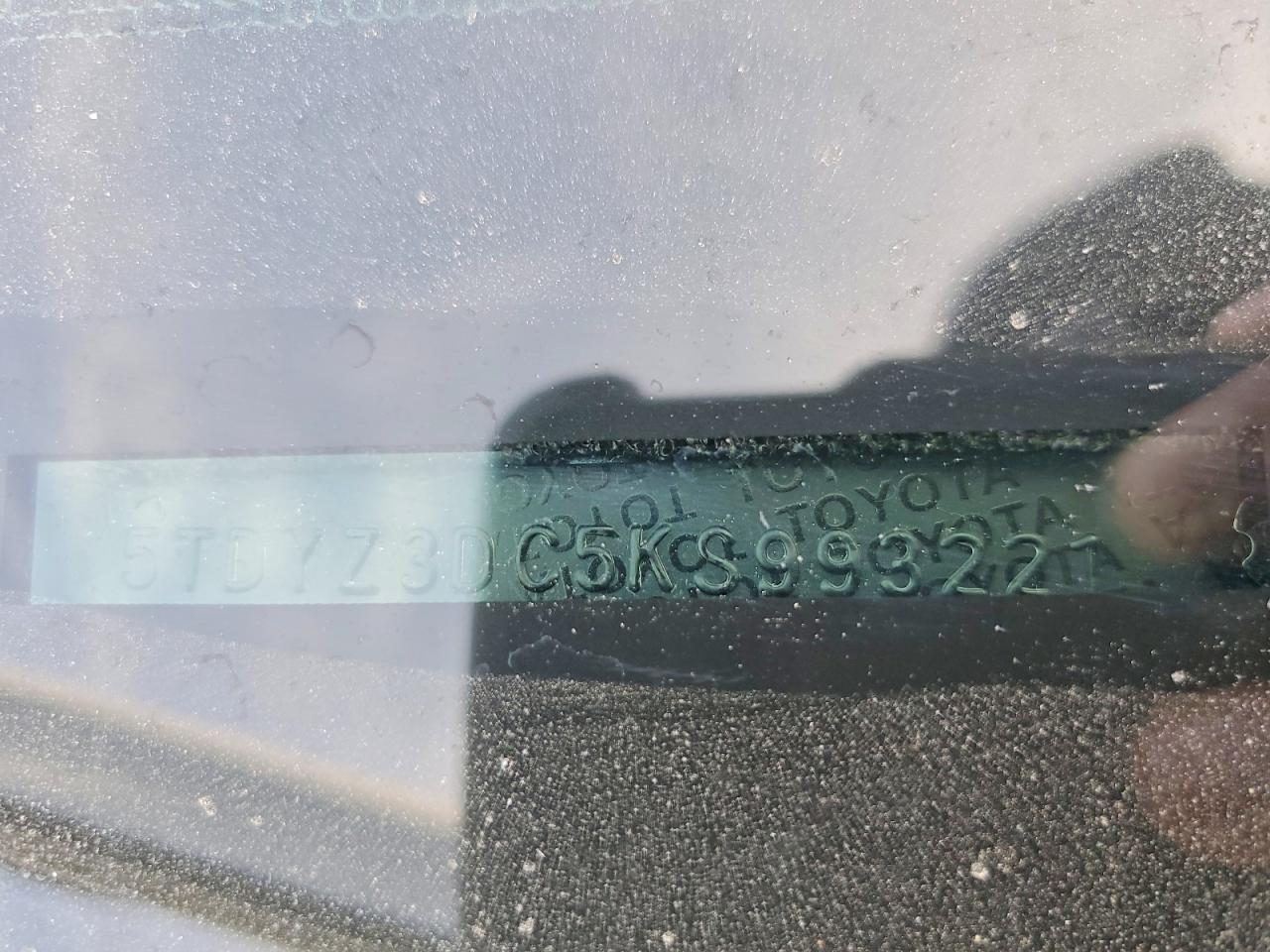 2019 TOYOTA SIENNA