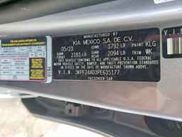 2023 KIA FORTE