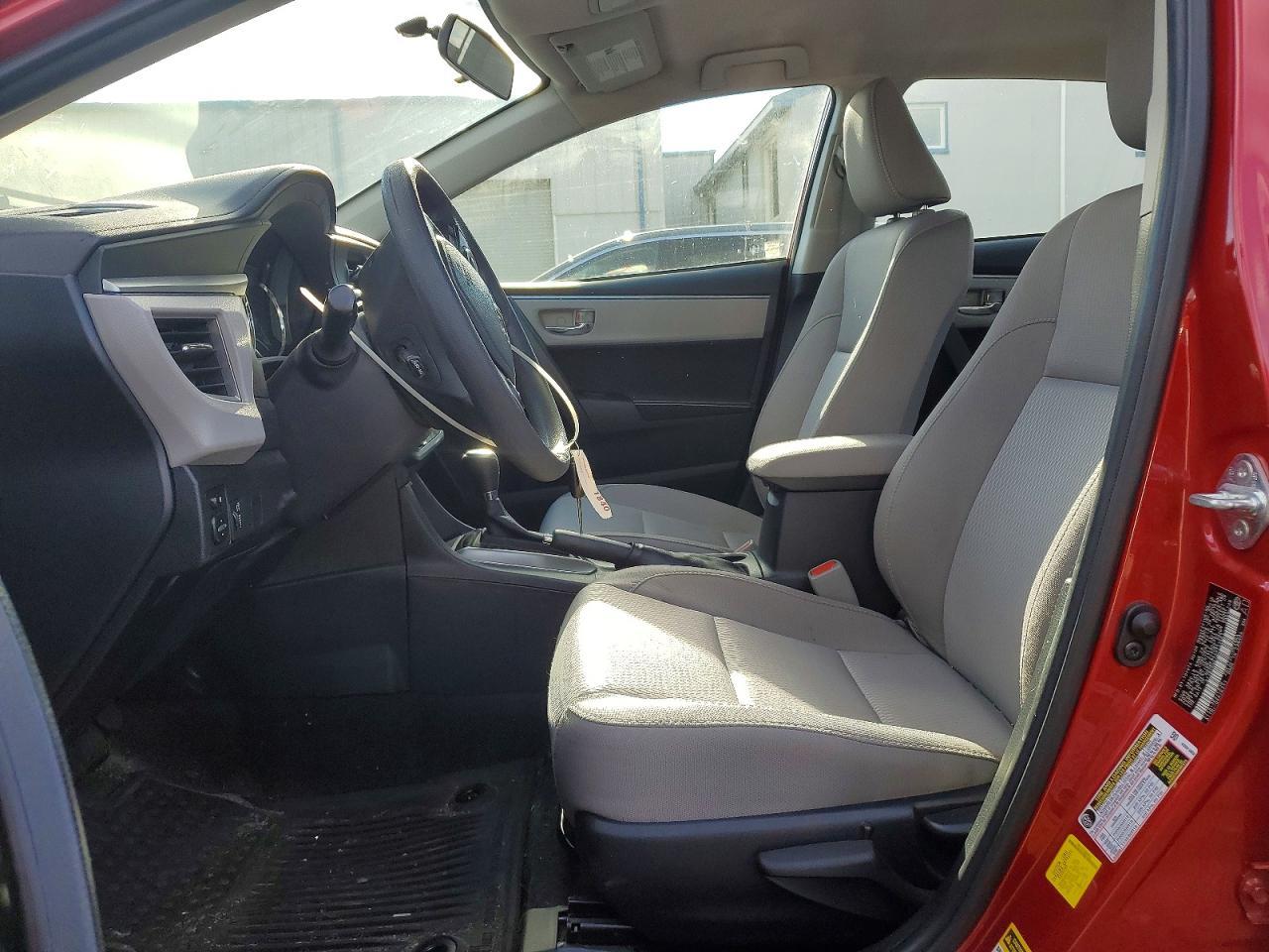 2016 TOYOTA COROLLA