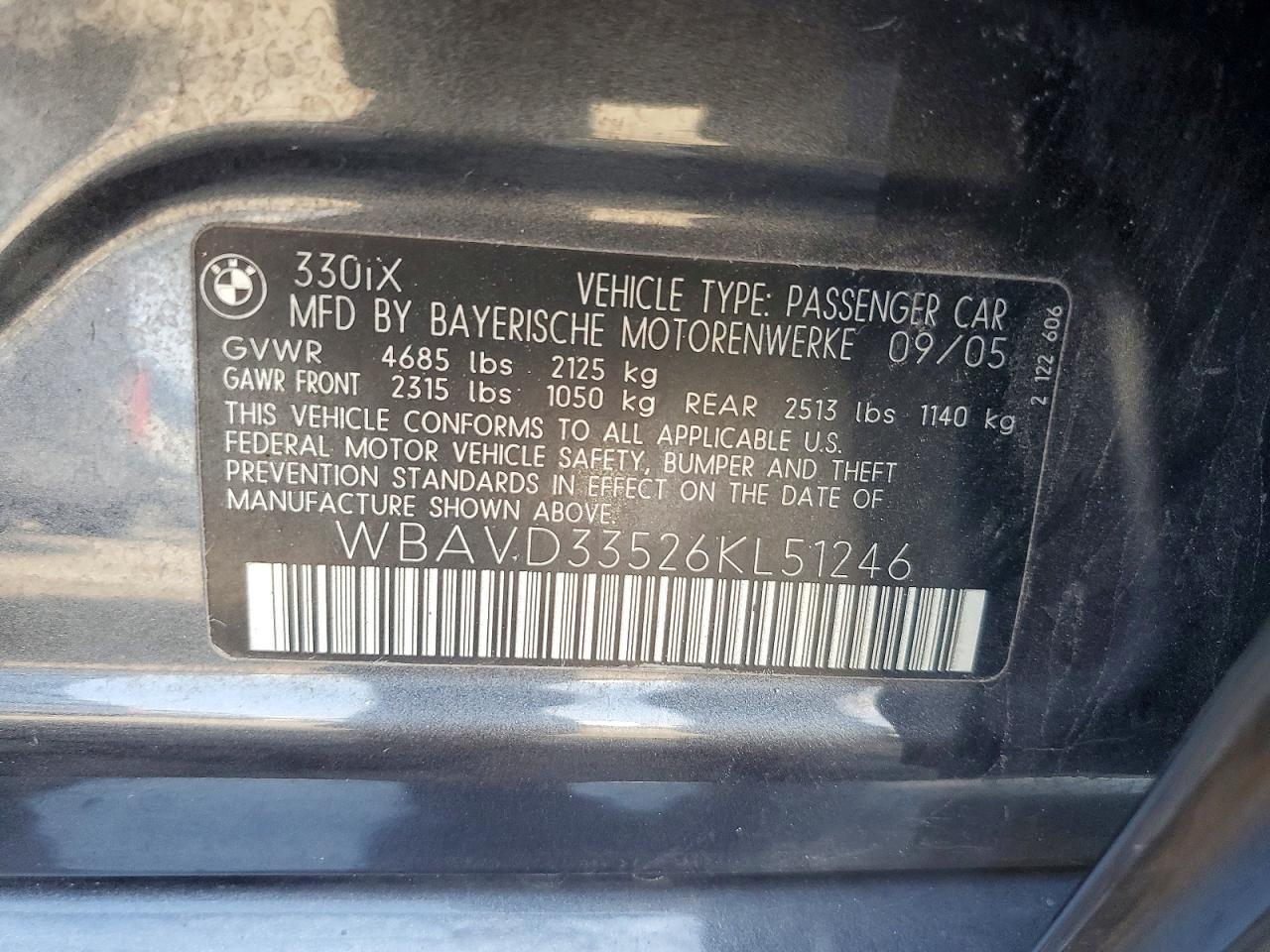 2006 BMW 3 SERIES