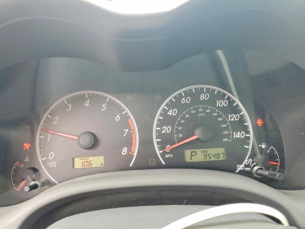 2009 TOYOTA COROLLA