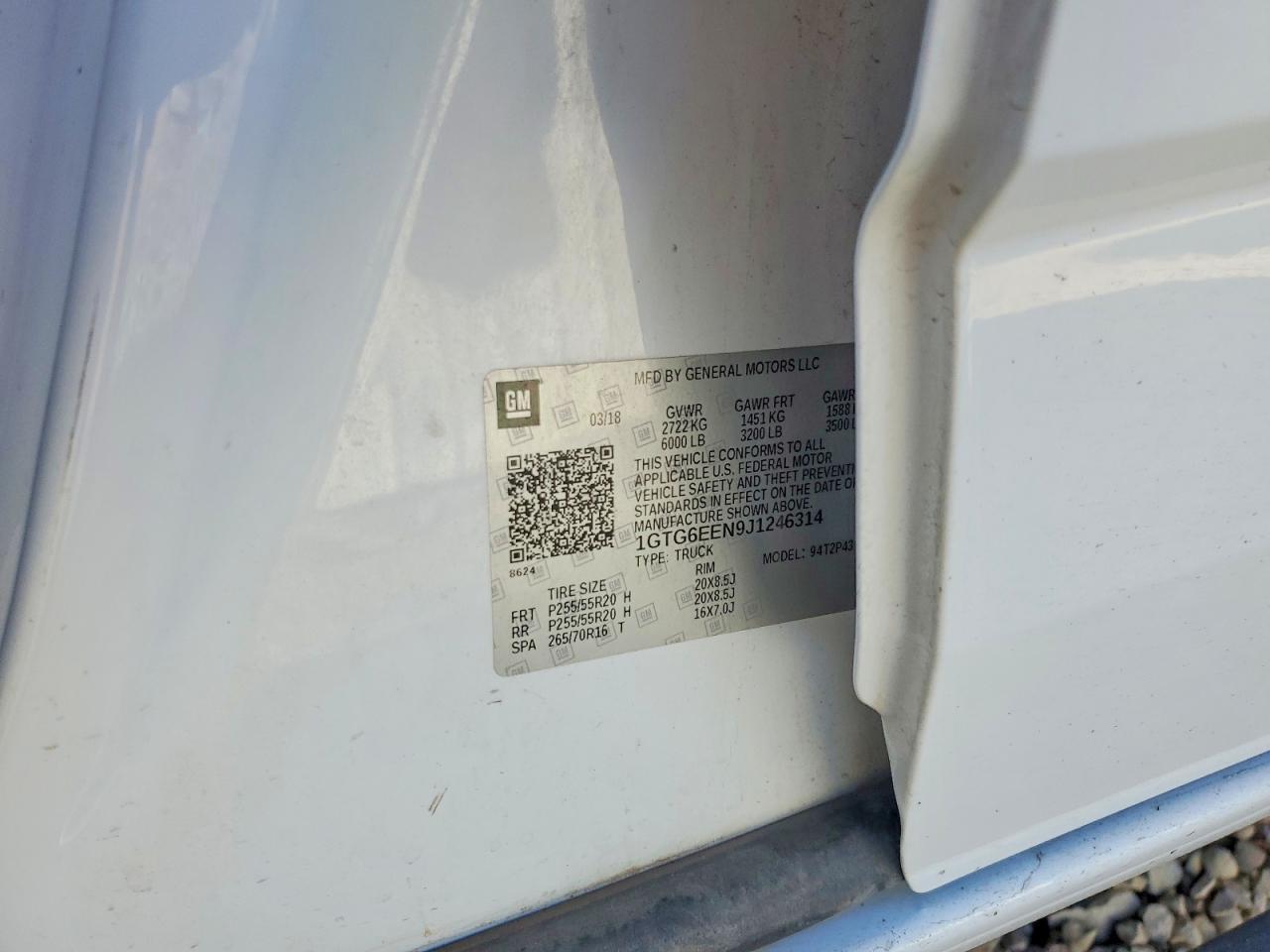 2018 GMC CANYON