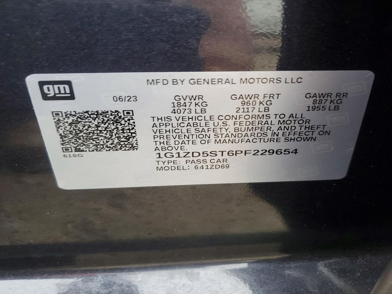 2023 CHEVROLET Malibu Limited