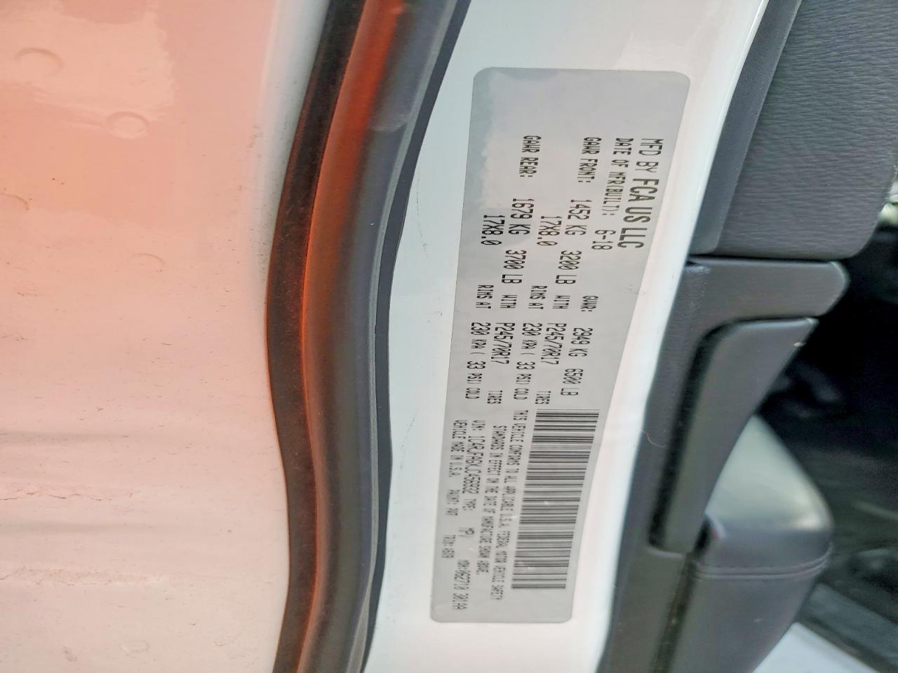 2018 JEEP Grand Cherokee