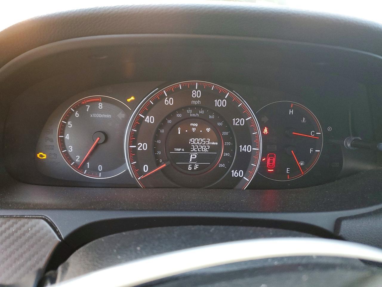 2016 HONDA ACCORD
