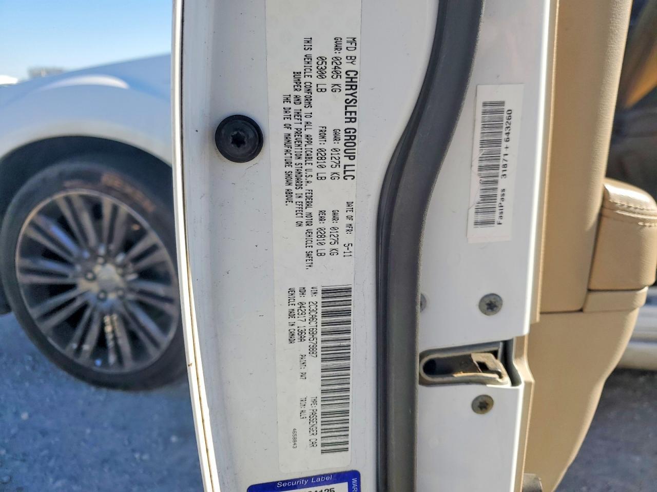 2011 CHRYSLER 300