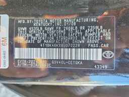 2008 TOYOTA CAMRY