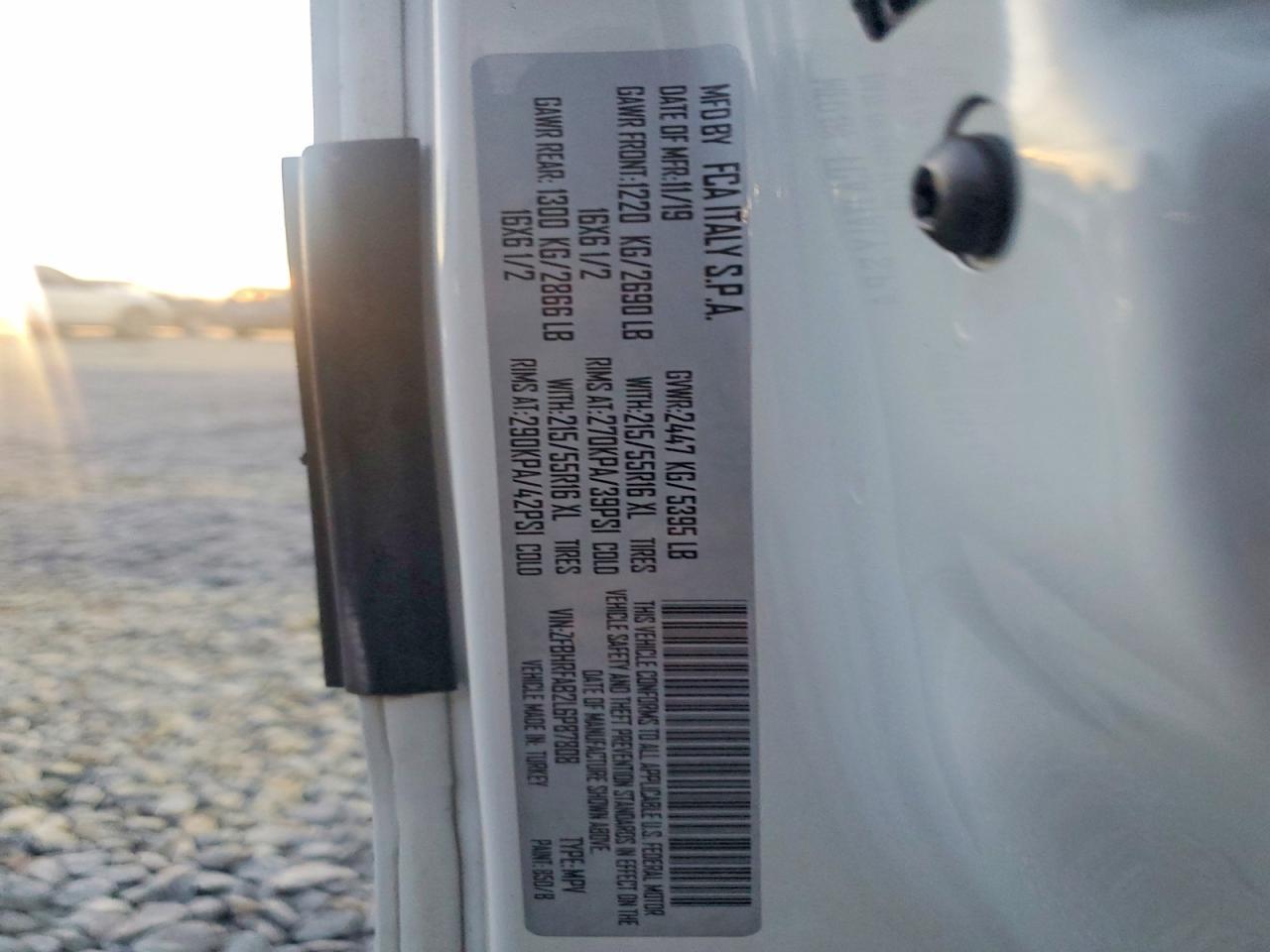 2020 RAM ProMaster City