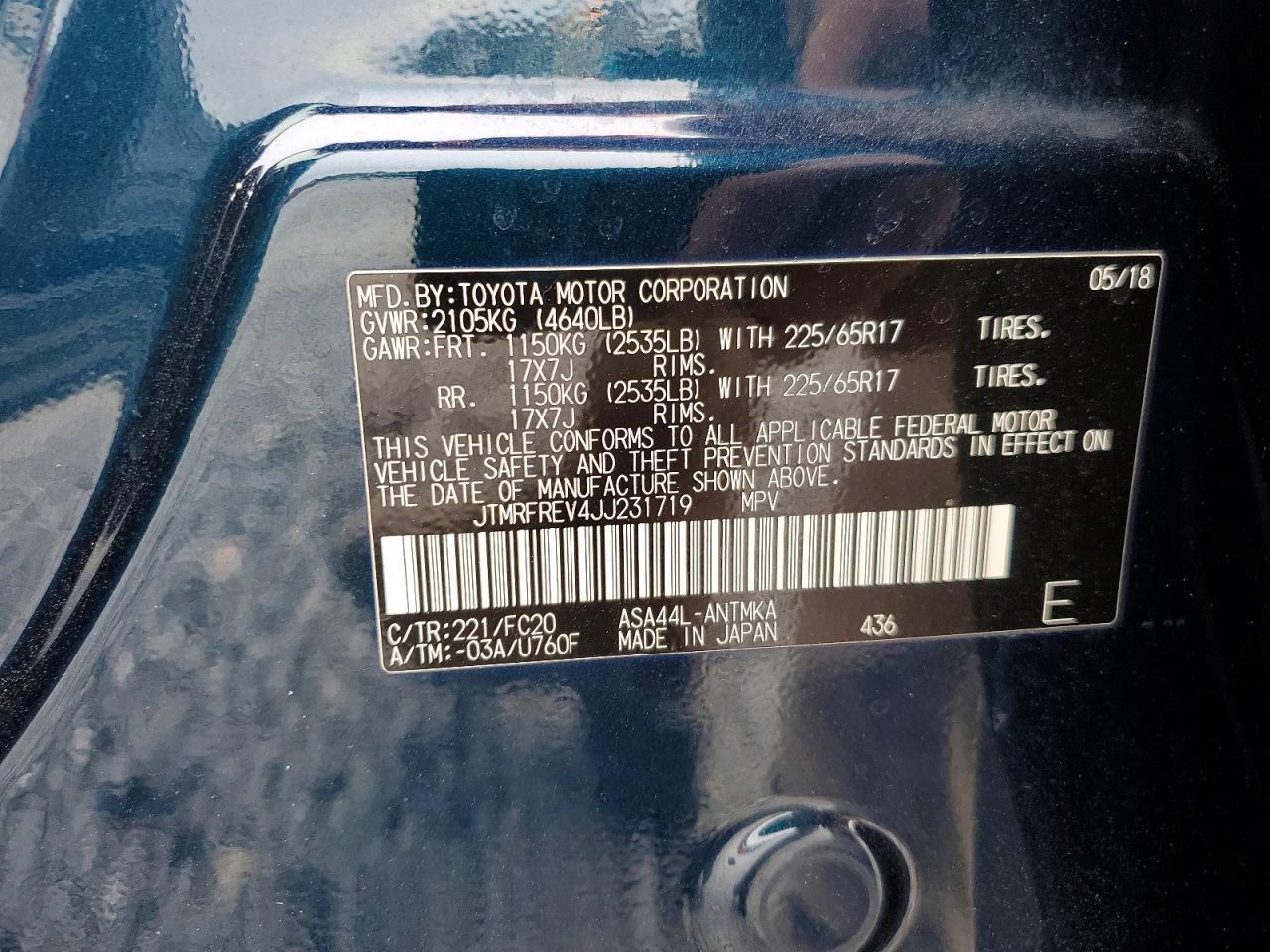 2018 TOYOTA RAV4