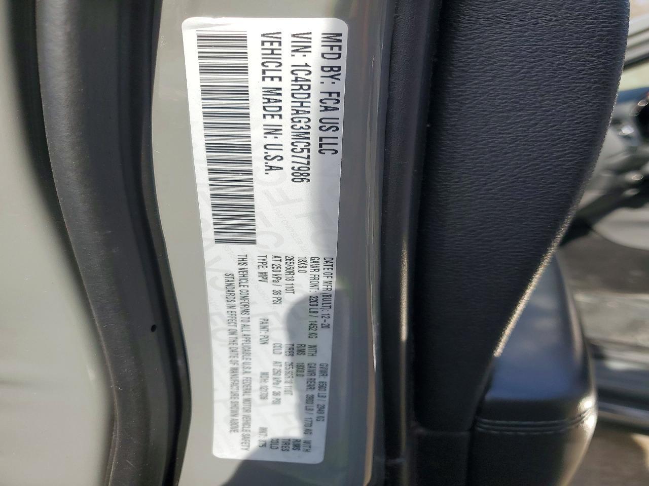 2021 DODGE DURANGO