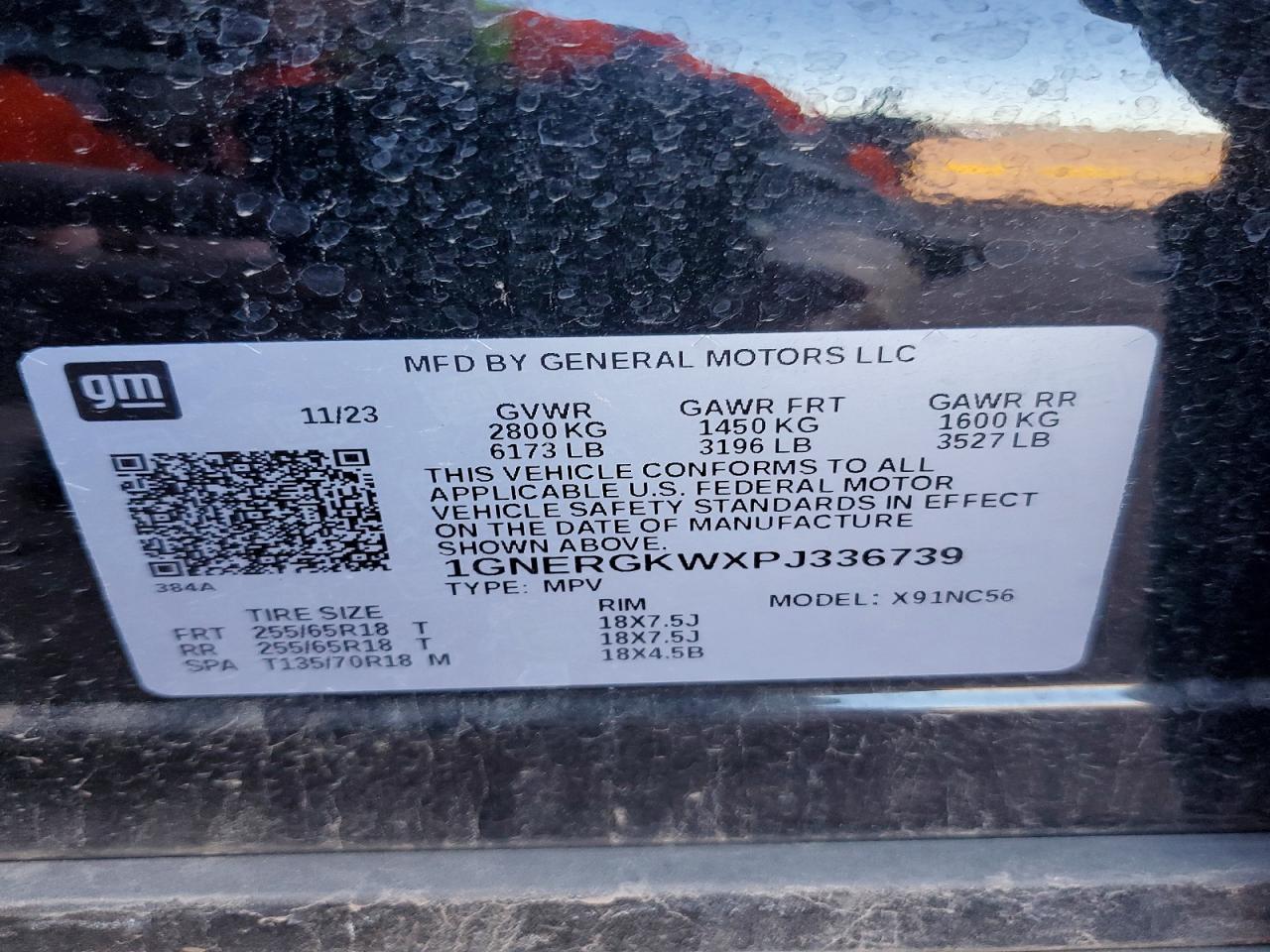 2023 CHEVROLET TRAVERSE