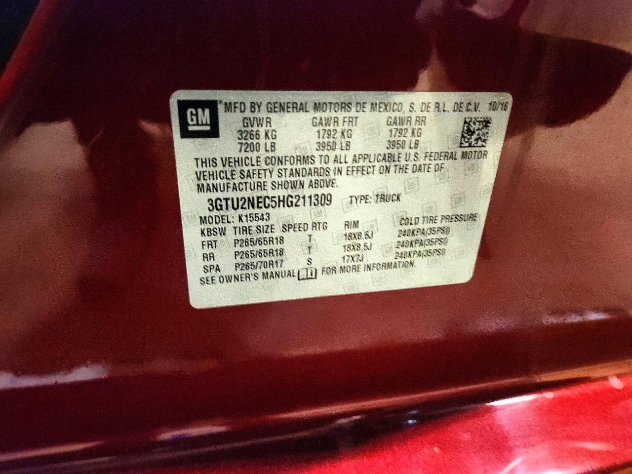 2017 GMC Sierra
