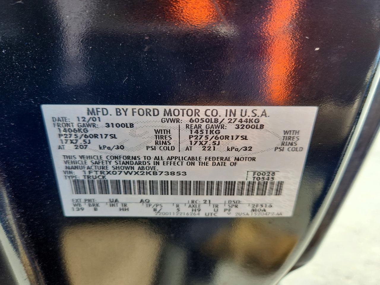 2002 FORD F-150