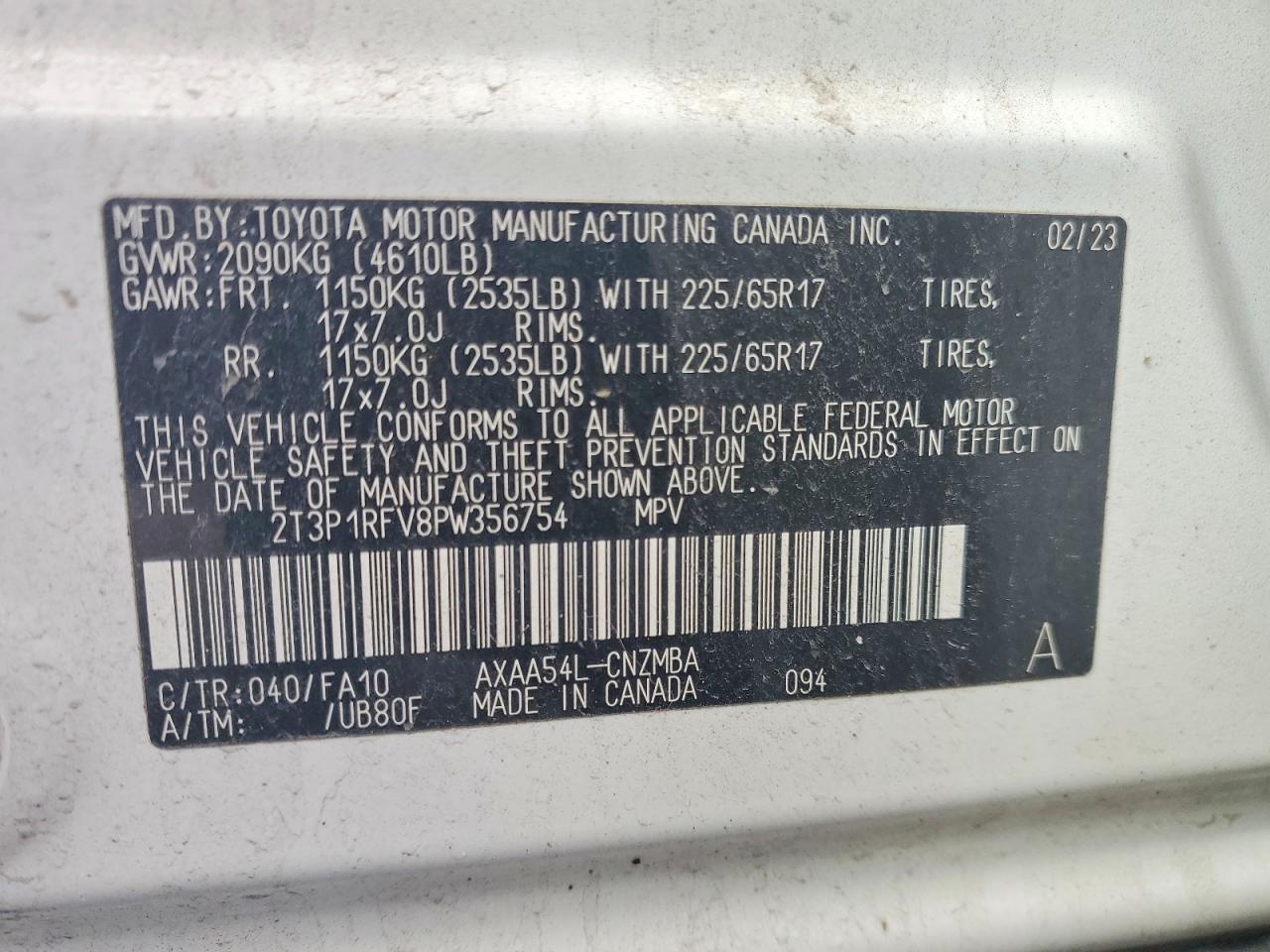 2023 TOYOTA RAV4