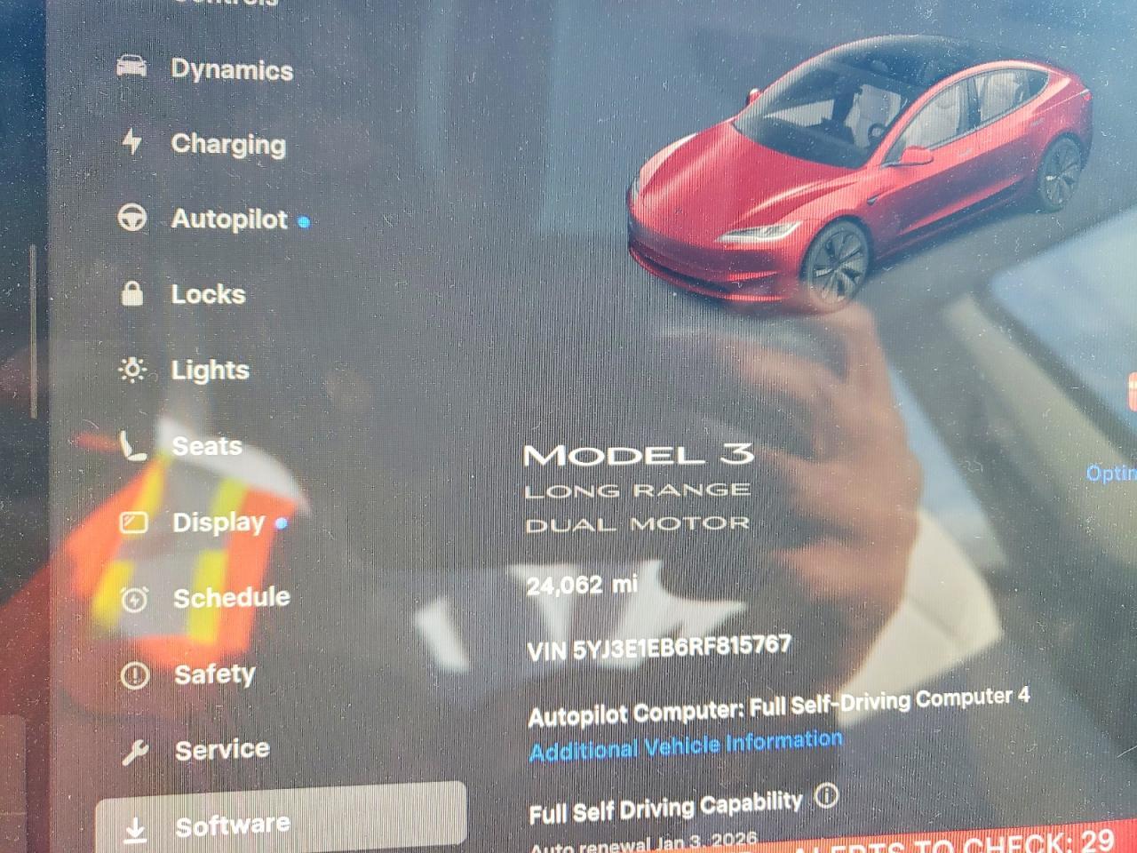 2024 TESLA MODEL 3
