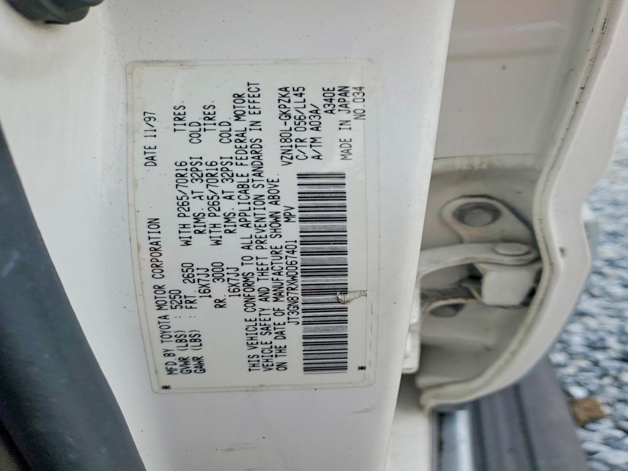 1998 TOYOTA 4Runner