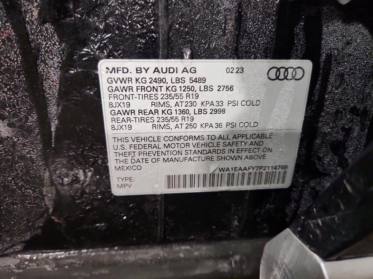 2023 AUDI Q5