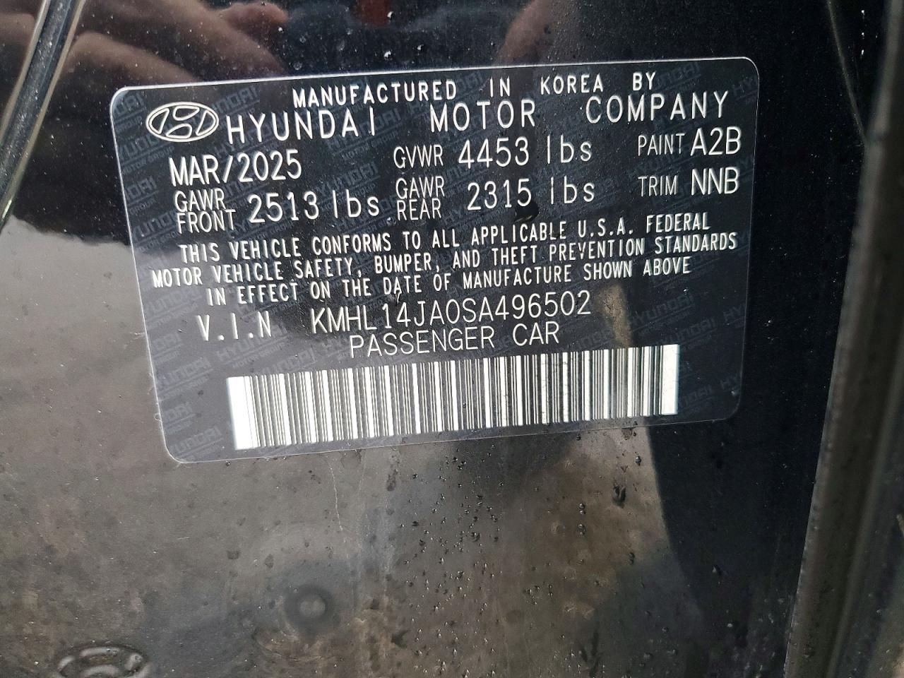 2025 HYUNDAI SONATA
