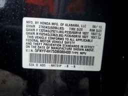 2013 HONDA PILOT