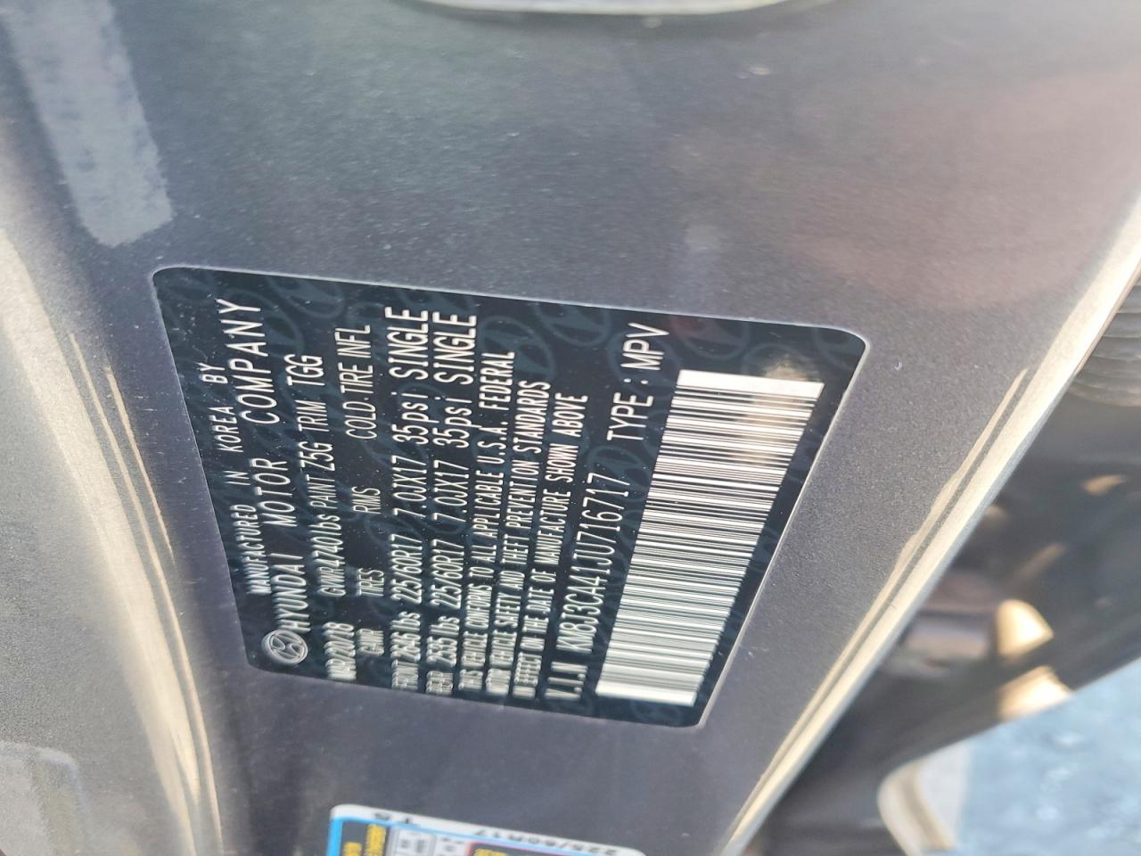 2018 HYUNDAI TUCSON