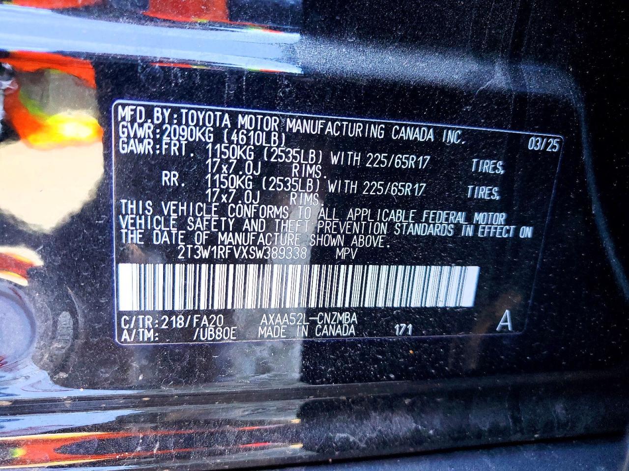 2025 TOYOTA RAV4