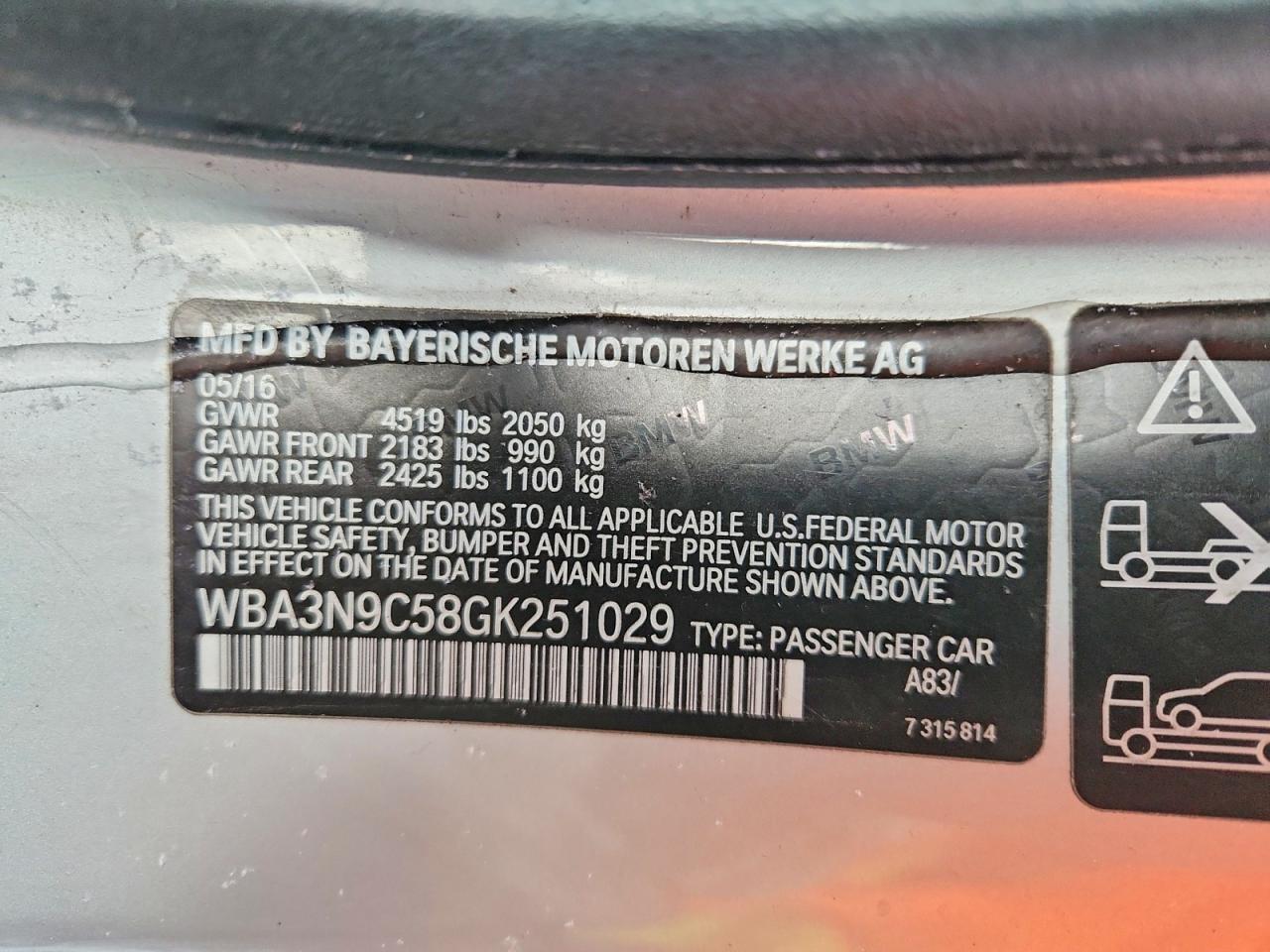 2016 BMW 4 Series