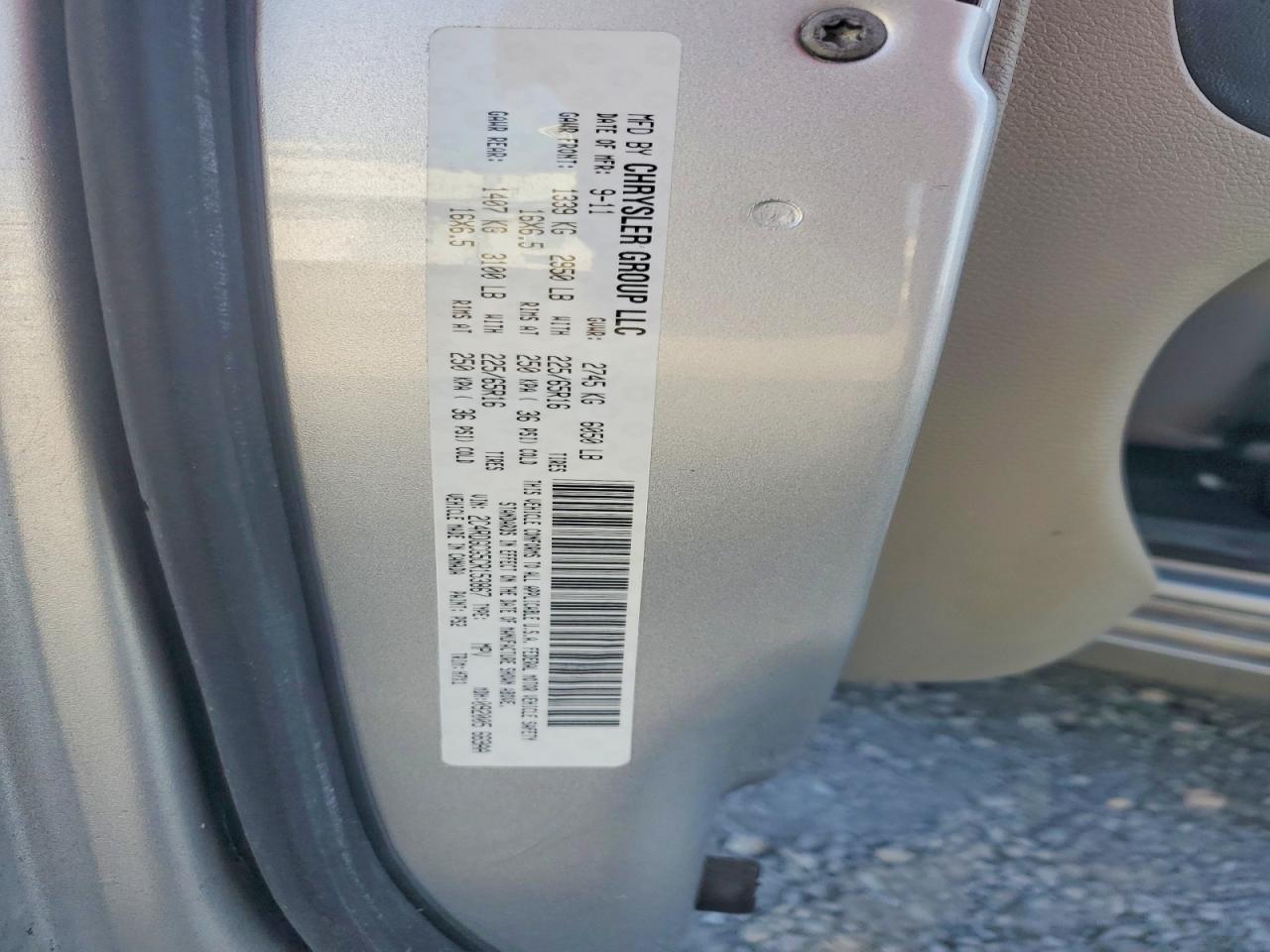 2012 DODGE GRAND CARAVAN