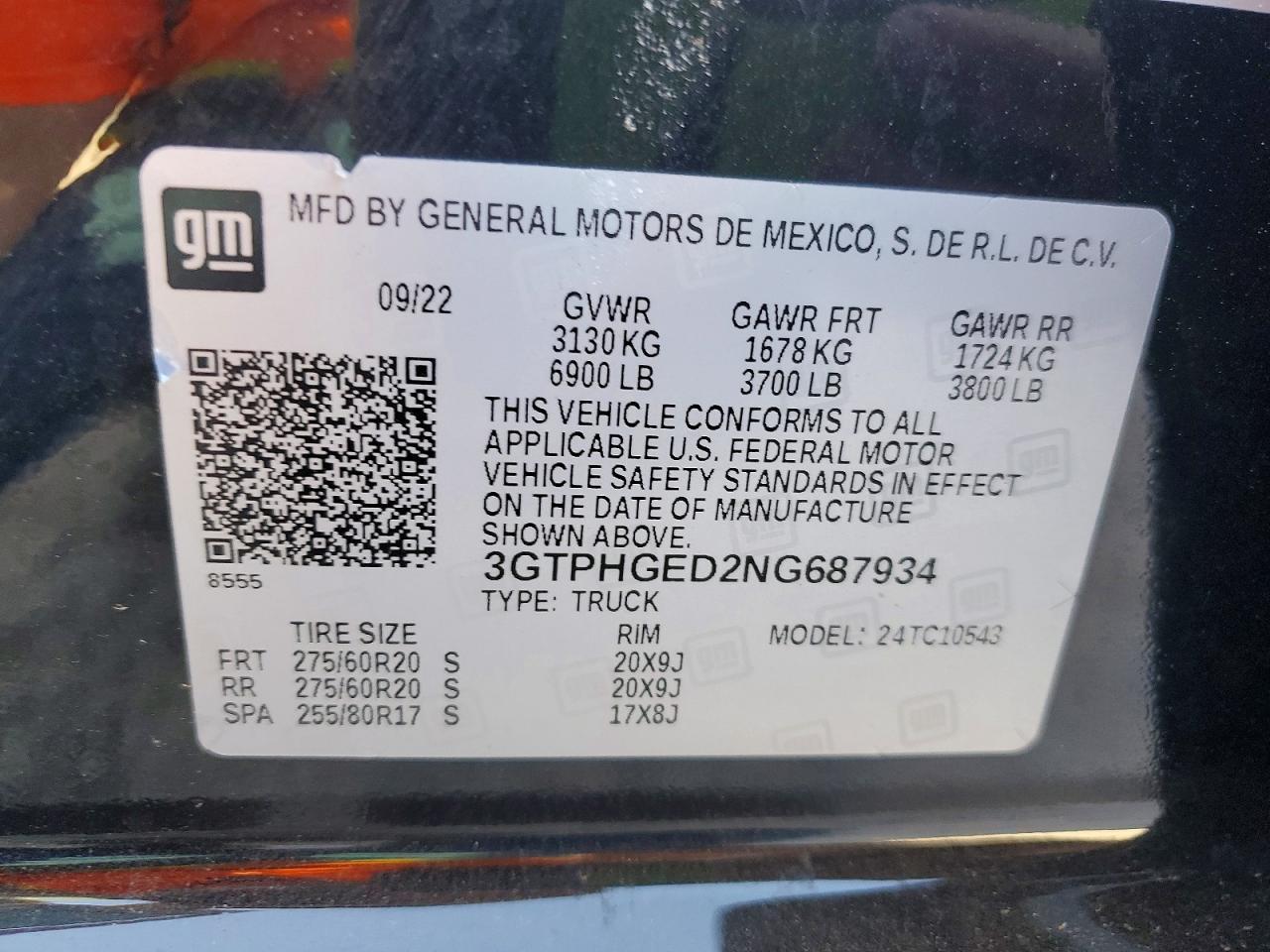 2022 GMC Sierra